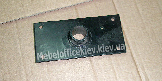 кресло кожаное, пластина крепления газ-лифта