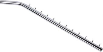 вешалка наклонная R 38 на 10,12,14 крючков