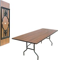 складной стол 2,40х80 для мероприятий, дачи