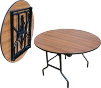 раскладной стол круглый, диаметр 1 м