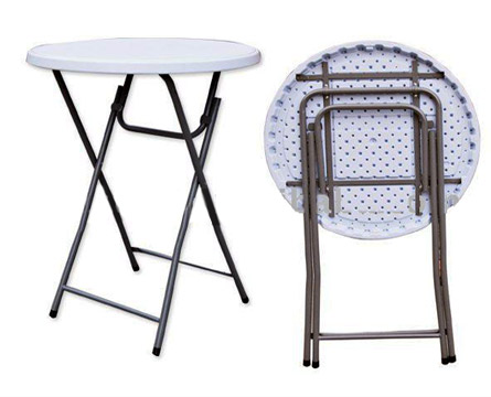 стол дачный круглый складной