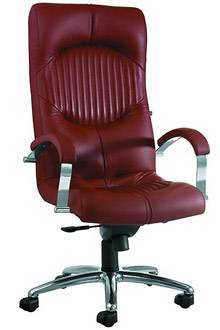 кресло гермес хром.