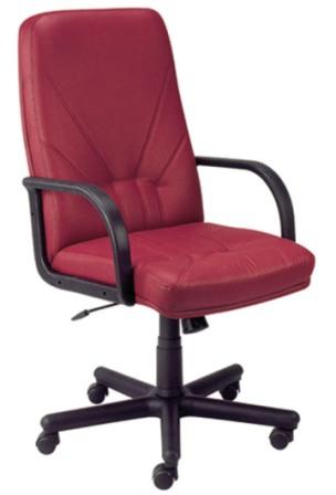 недорогое кресло менеджера кожаное