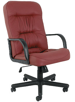 кожаное офисное кресло Тантал.