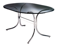 ноги для стола Елена блек/хром недорого