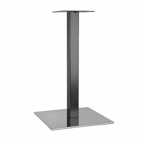 опора стола Милано нержавеющая сталь