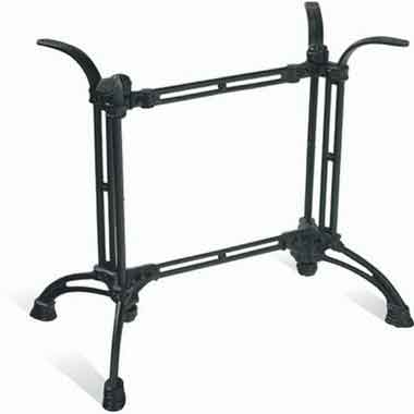 чугунная база стола для больших столешниц Спарта