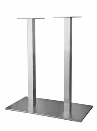 Нога двойная Double inox