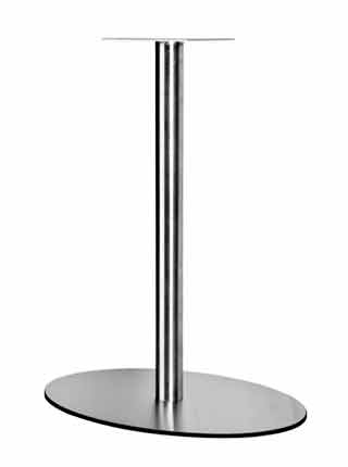 опора стола Инокс овальная