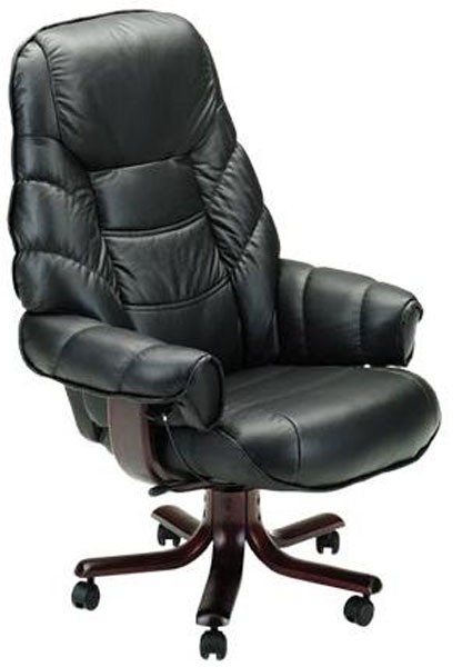кресло высшего класса Спринг кожаное