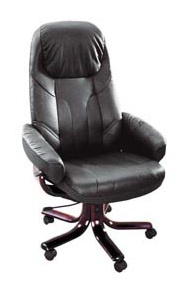 кожаное кресло МАКС.